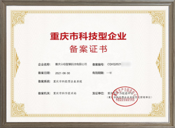 重庆市科技型企业