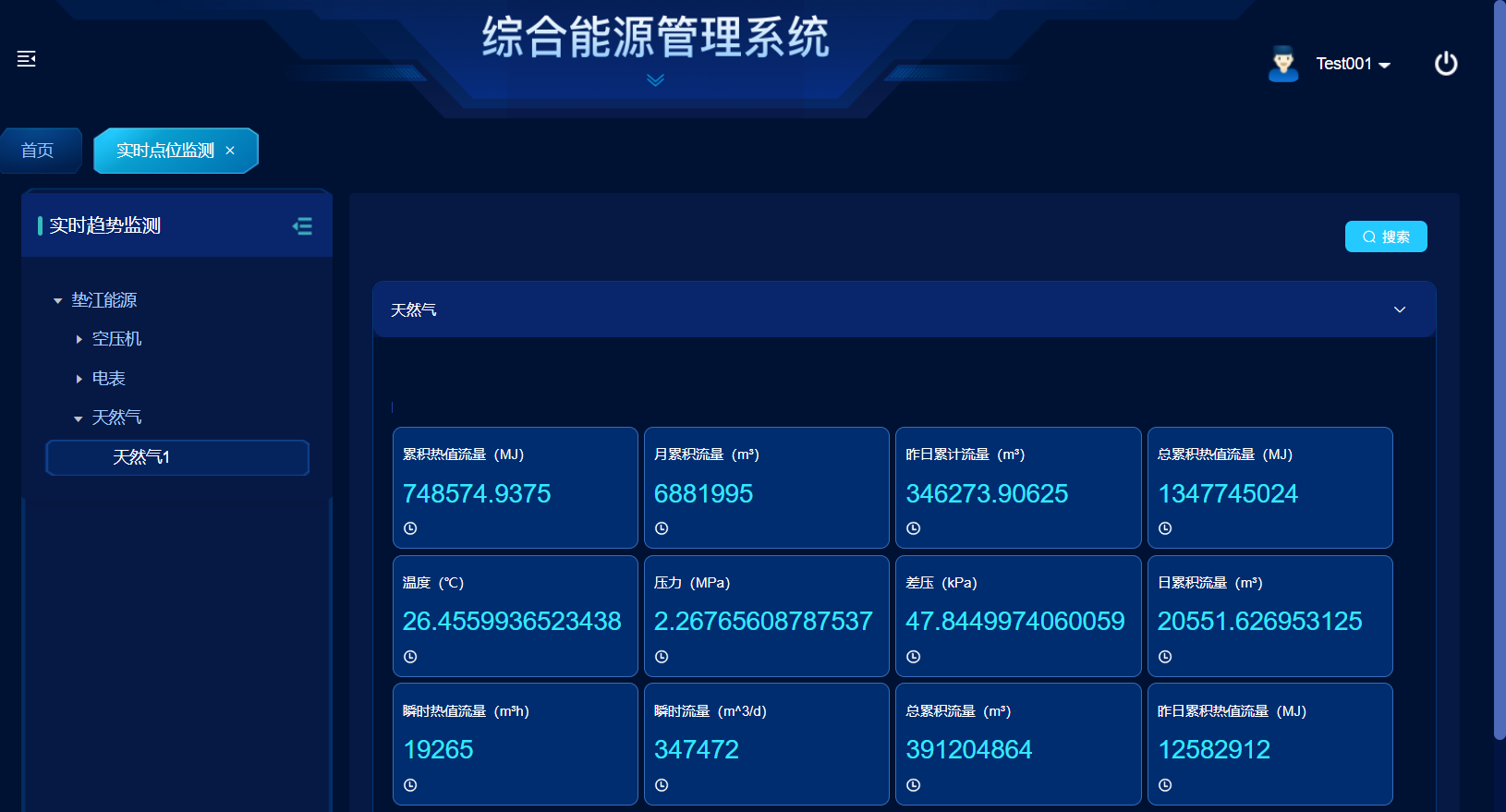 能源能耗系统